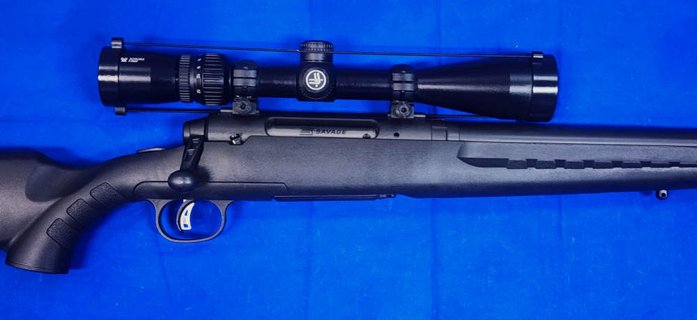 SAVAGE AXIS II .22-250 22" THREADED W/ SONORA 4-12X44 SCOPE, EXC COND-img-3