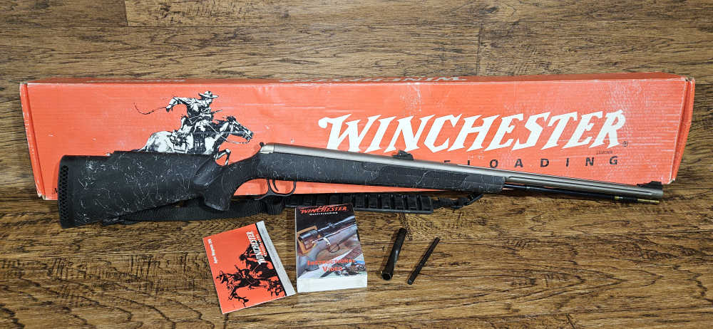 Winchester Apex .50 Caliber Black Powder Inline Stainless Fluted VERY NICE!-img-0