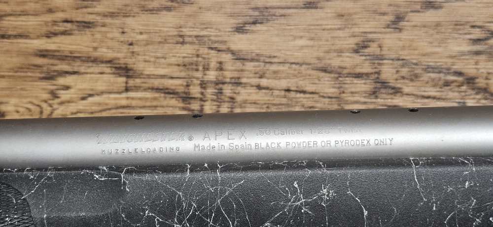 Winchester Apex .50 Caliber Black Powder Inline Stainless Fluted VERY NICE!-img-15