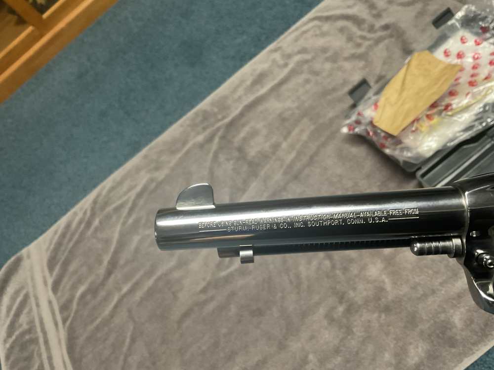 Ruger Vaquero Bisley 44 Mag 5.5" stainless  Old New stock 2000-2001-img-7
