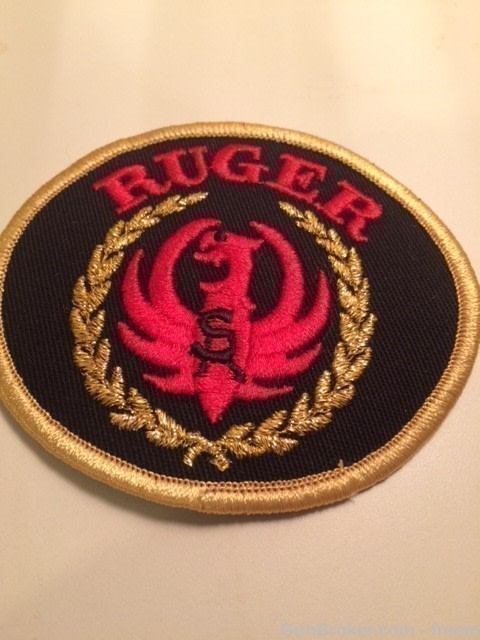 3  Ruger  logo  Patches-img-1