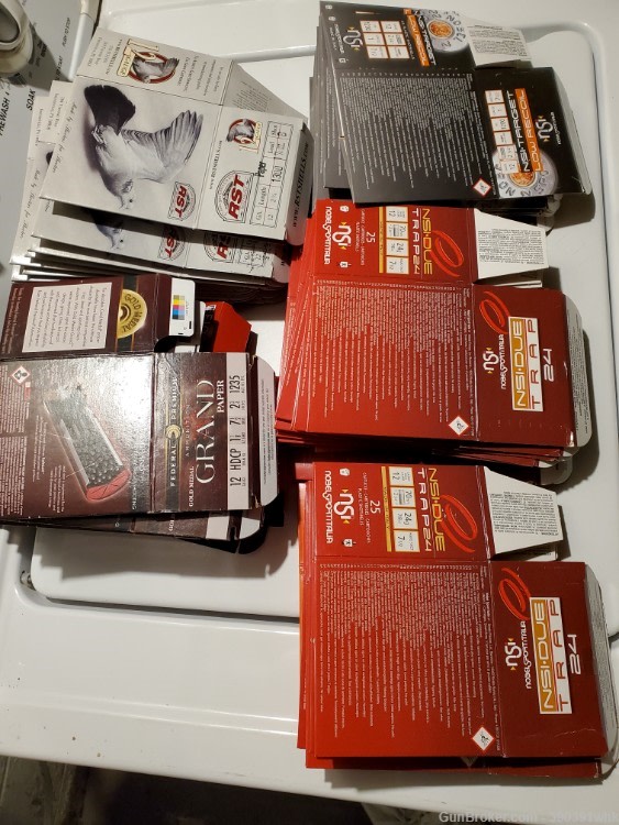 100 Foldable 12 Gauge 2 3/4 Inch Boxes -img-0