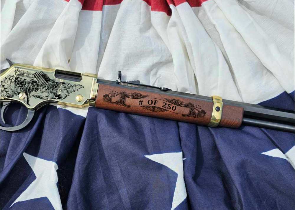 Second Edition Engraved USA 250th Henry Golden Boy .22  *Limited Production-img-3