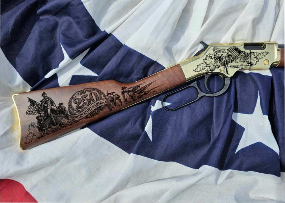 Second Edition Engraved USA 250th Henry Golden Boy .22  *Limited Production-img-2
