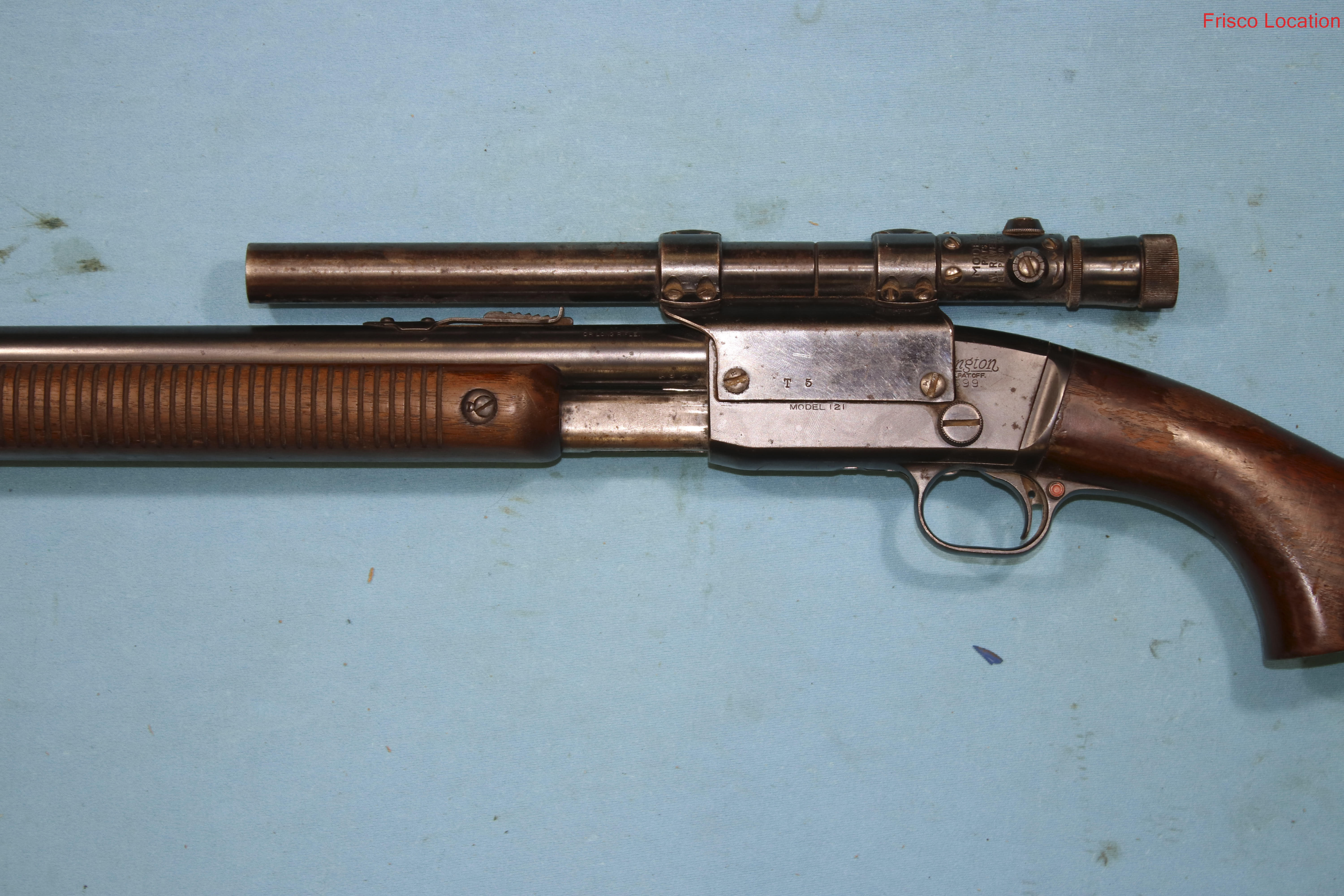 Remington 121 Fieldmaster .22LR 24" Barrel Model 440 Scope-img-4