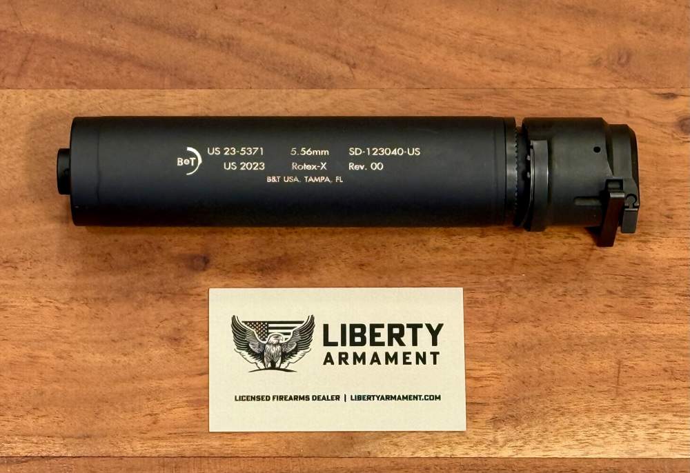B&T Rotex X 5.56 NATO Suppressor-img-1