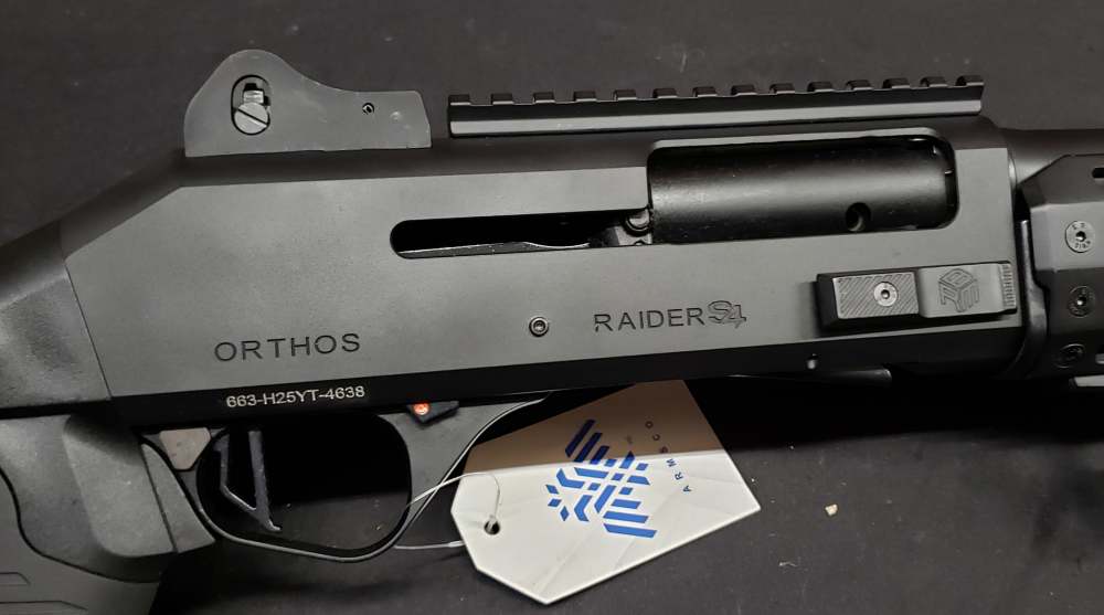 Orthos S4 Raider black 12ga 18.5in barrel fixed stock CA LEGAL -img-21
