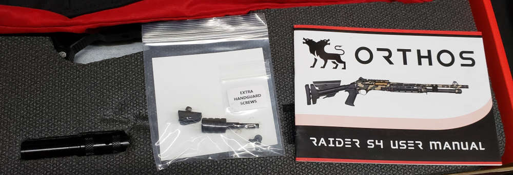 Orthos S4 Raider black 12ga 18.5in barrel fixed stock CA LEGAL -img-25