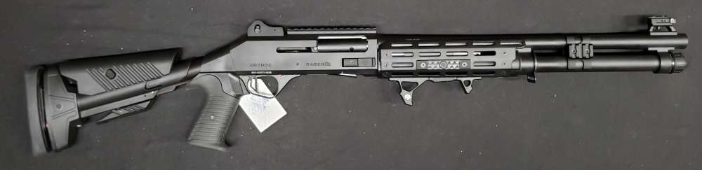 Orthos S4 Raider black 12ga 18.5in barrel fixed stock CA LEGAL -img-1