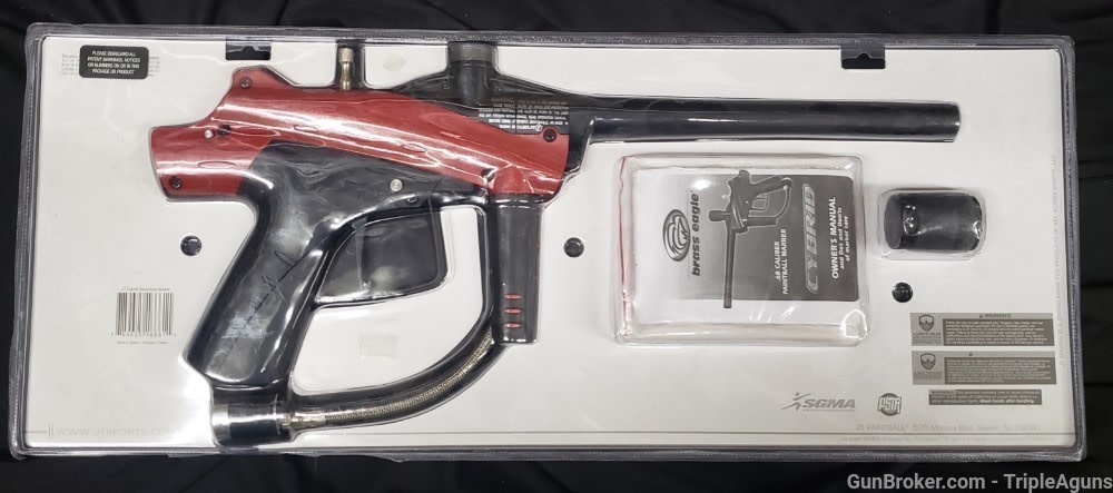 JT Cybrid paintball marker new old stock red-img-1
