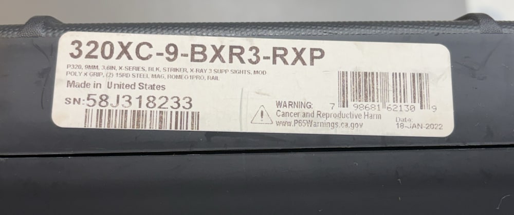 Sig P320 RXP Compact w/ ROMEO1, 5x Mags, Holsters-img-8
