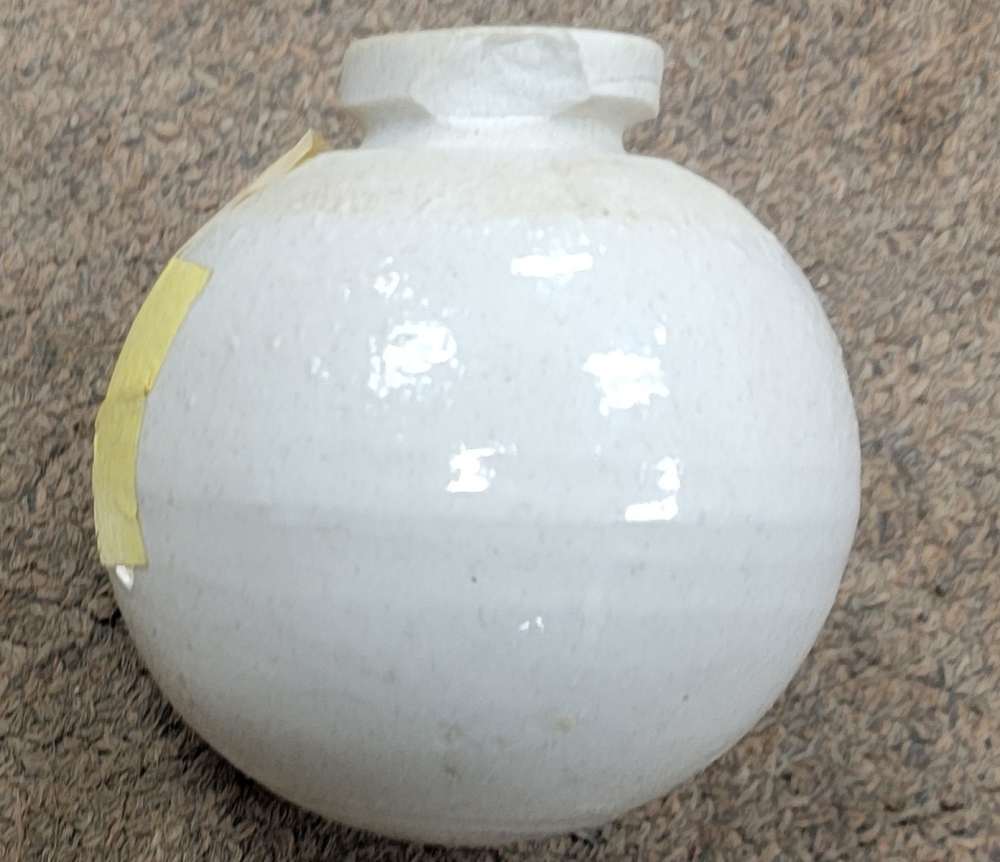 WW11 Japanese Late War Ceramic Grenade-img-1