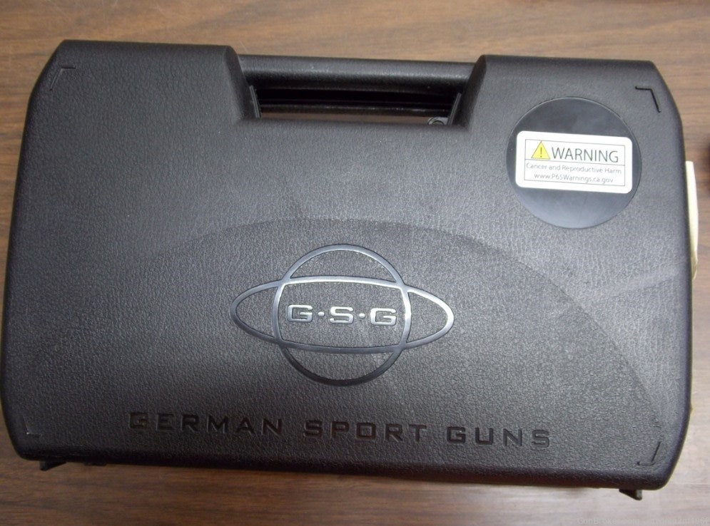 NEW ATI/GSG German Sports Night Sights 1911 .22LR 5" Black with Bonus ...-img-13