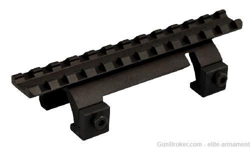 GSG5 Rifle HK Style .22 Scope Red Dot Optics Mount Black Aluminum V1-img-1