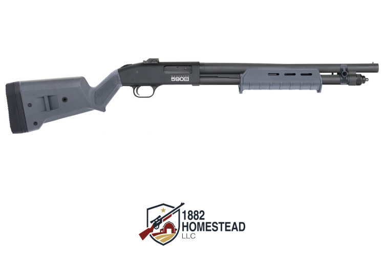 Mossberg 590S Tactical 12 Gauge Pump Action Shotgun-img-0