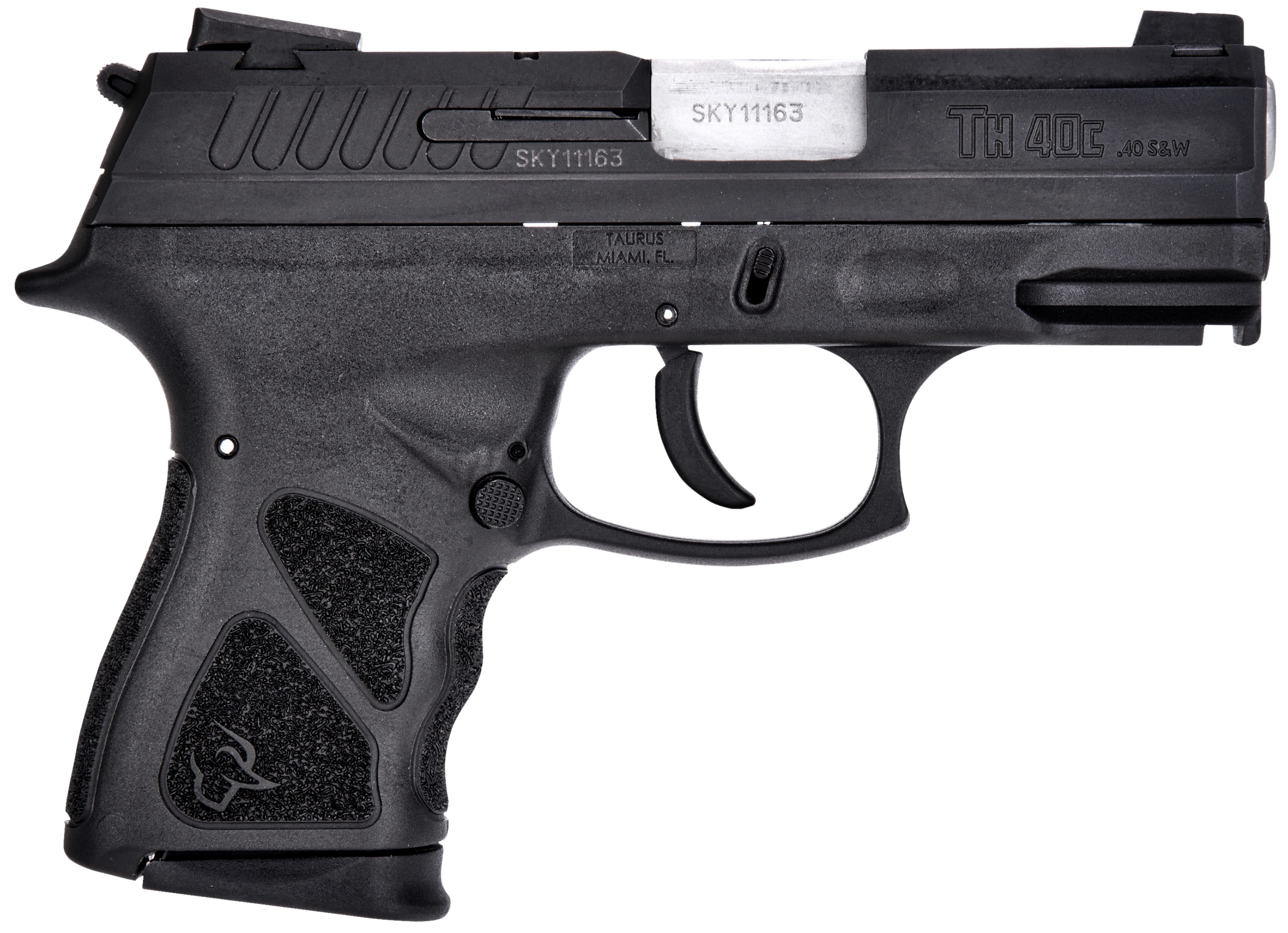 Taurus 1TH40C031 THc Compact 40 S&W 15+1/11+1 3.54" Matte Stainless Steel,-img-0