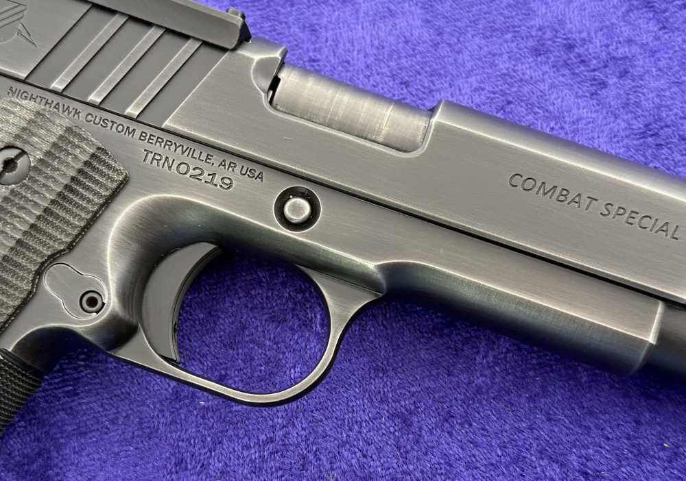 Nighthawk Custom NHC 1911 Thunder Ranch TR 9MM Combat Special Optic Ready -img-10