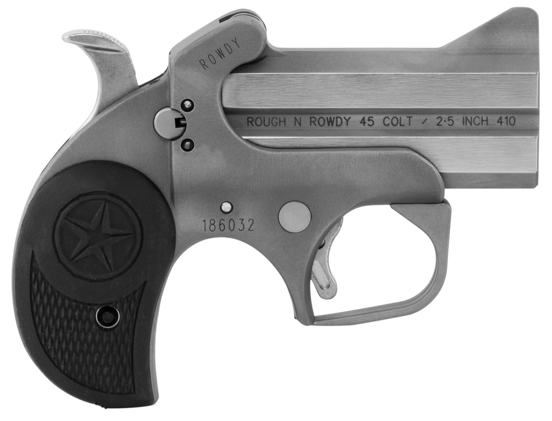 Bond Arms BARW Rowdy Rough Series 45 Colt/410 Gauge 2rd Shot 3" Stainless S-img-0