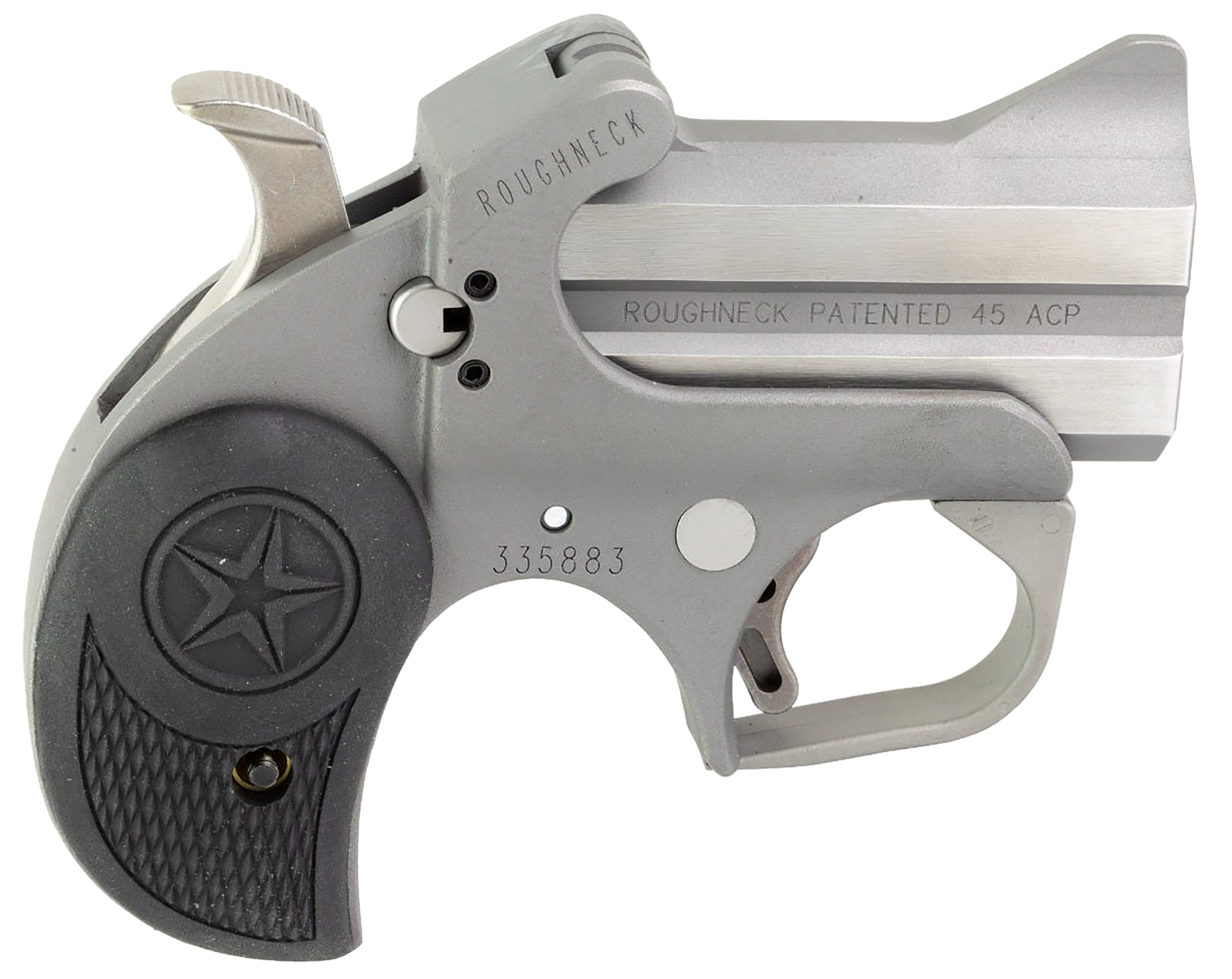 Bond Arms BARN Roughneck Rough Series 45 ACP 2 Shot 2.50" Matte Stainless S-img-0