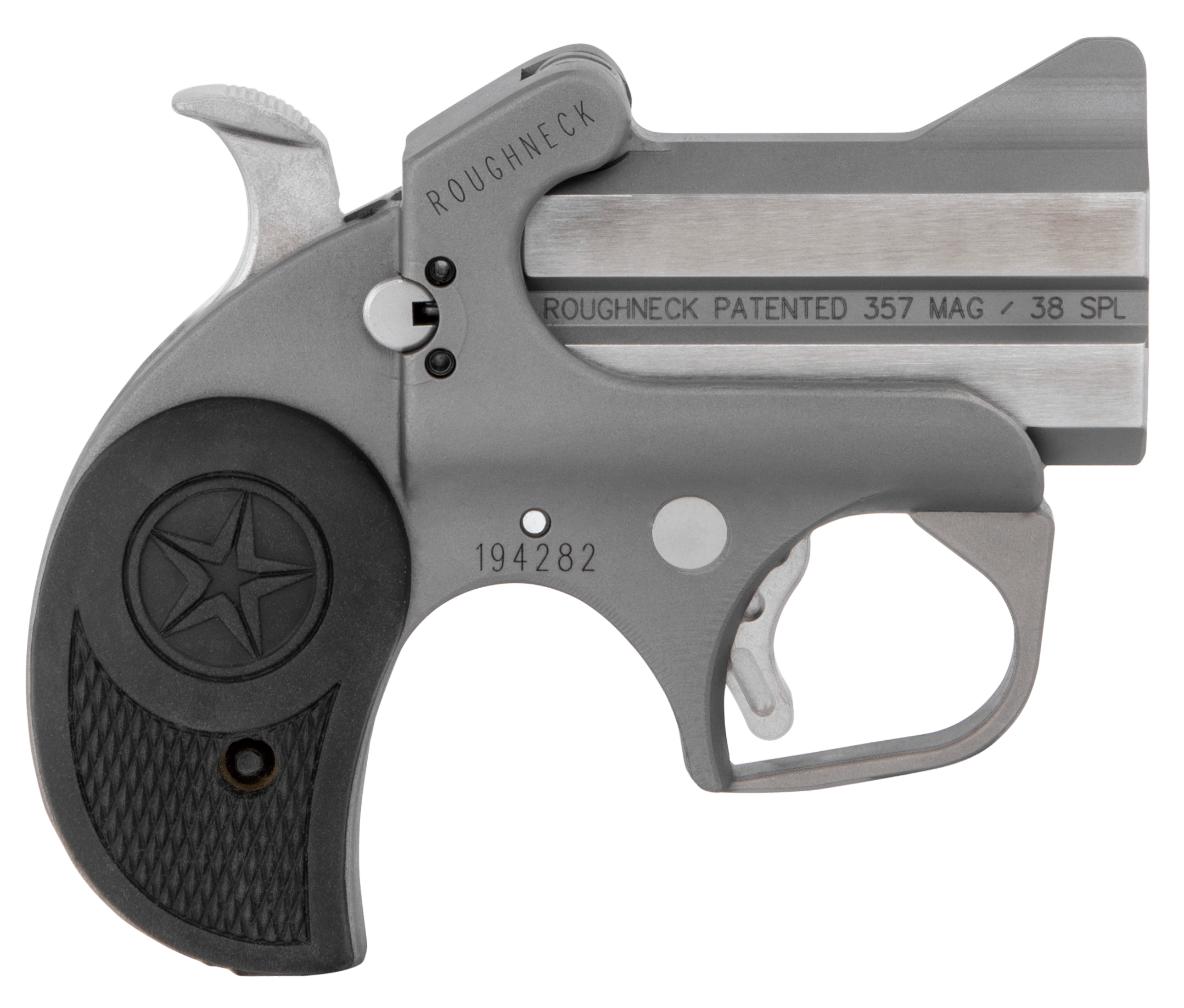 Bond Arms BARN Roughneck Rough Series 38 Special/357 Mag 2 Shot 2.50" Matte-img-0