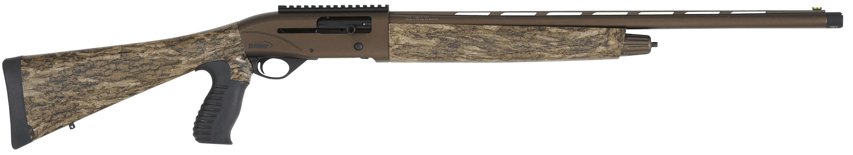 TriStar 24151 Viper G2 Turkey 12 Gauge 3" 5+1 24" Barrel, Bronze Cerakote R-img-0