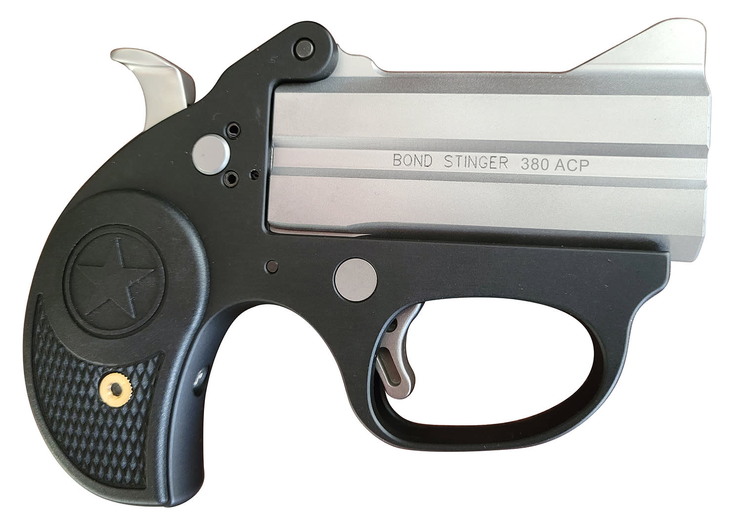 Bond Arms BASL Stinger 380 ACP 2rd Shot 3" Matte Stainless Aluminum Frame B-img-0