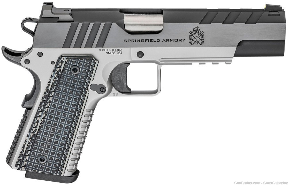 Springfield 1911 EMISSARY, 9MM, 5", VZ Operator/G10 Grips, 9-rd, NEW IN BOX-img-2
