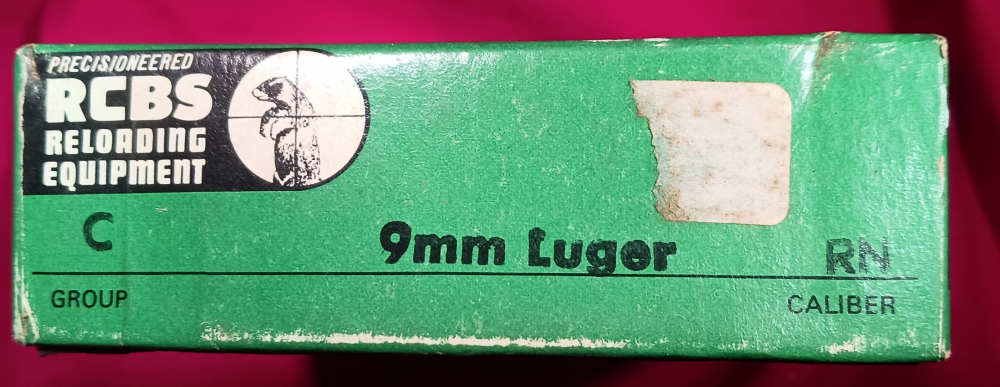    9mm Luger, 9x21, 9x23 3-Die Set; NIB; Group B Dies;  RCBS -img-0