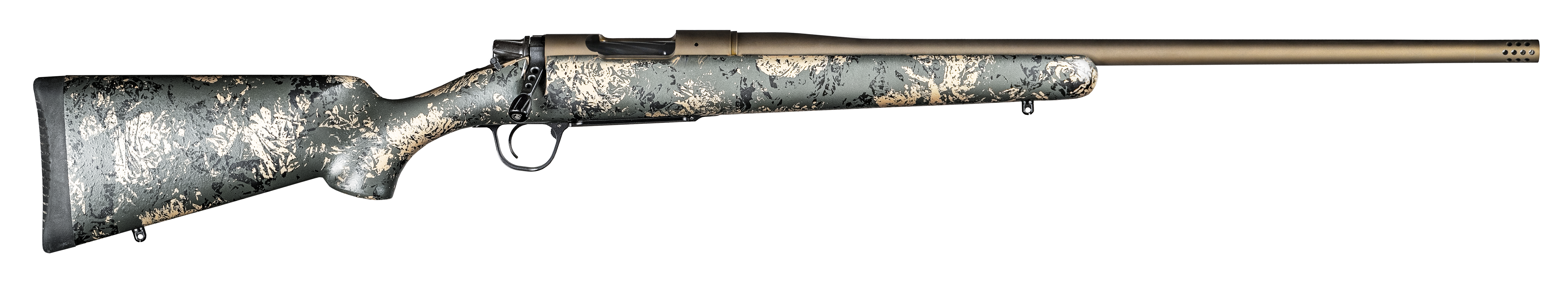 Christensen Arms 8010107500 Mesa FFT 6.5 PRC 4+1 20" Threaded Barrel, Burnt-img-0