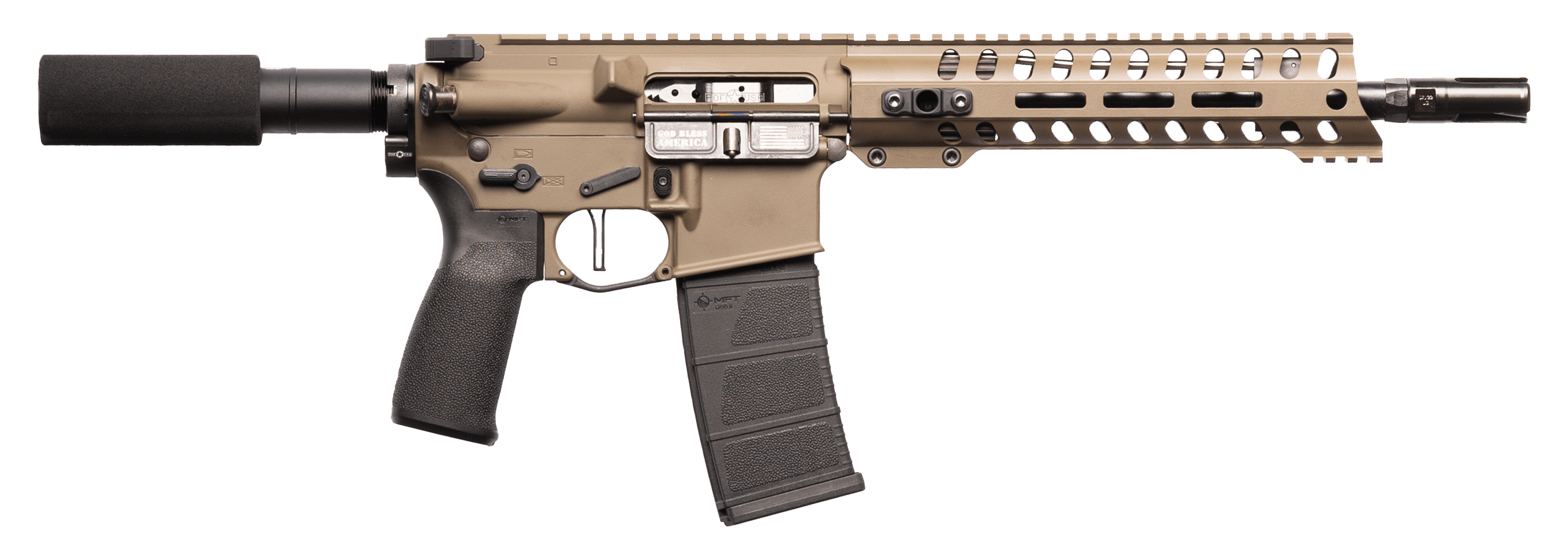 Patriot Ordnance Factory 01803 Minuteman DI 5.56x45mm 30+1 10.50" Nitride T-img-0
