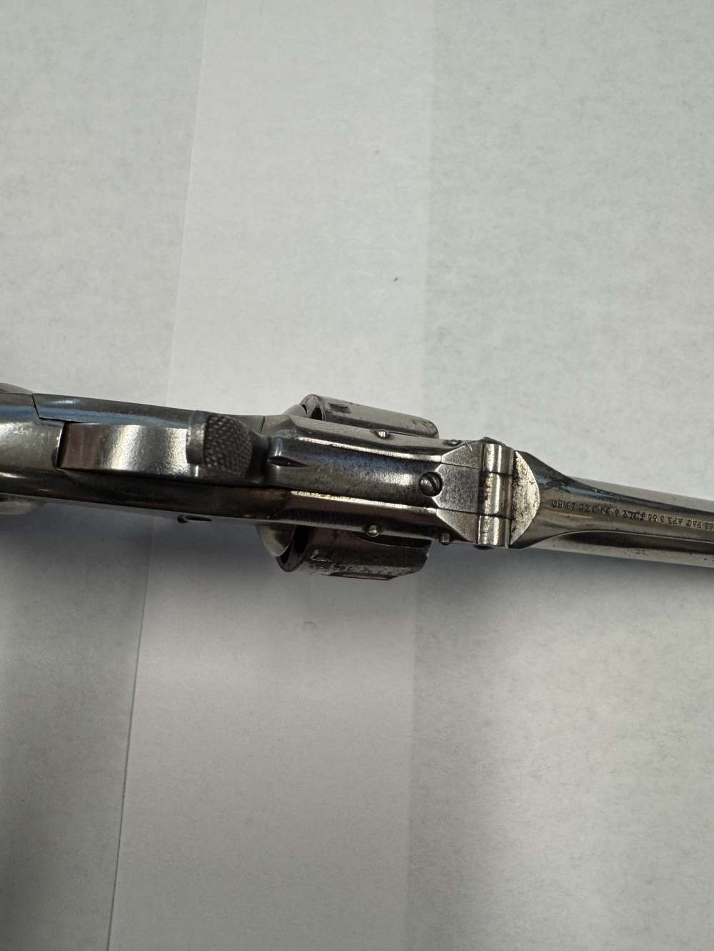 Smith & Wesson No. 1 Third Issue 22 RF Antique Revolver-img-3