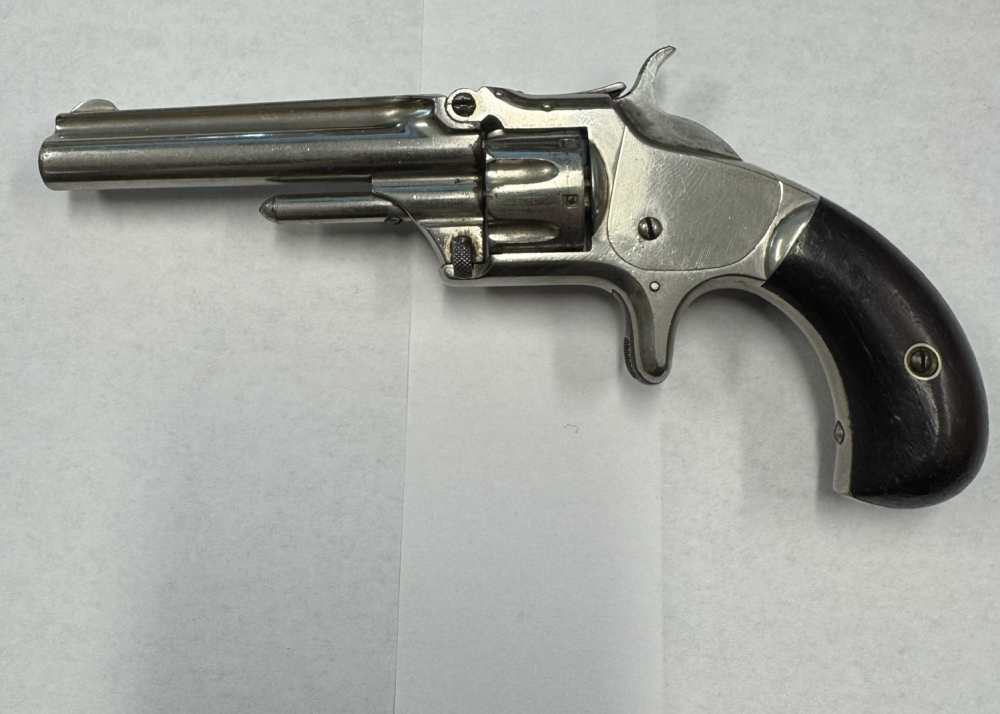 Smith & Wesson No. 1 Third Issue 22 RF Antique Revolver-img-0