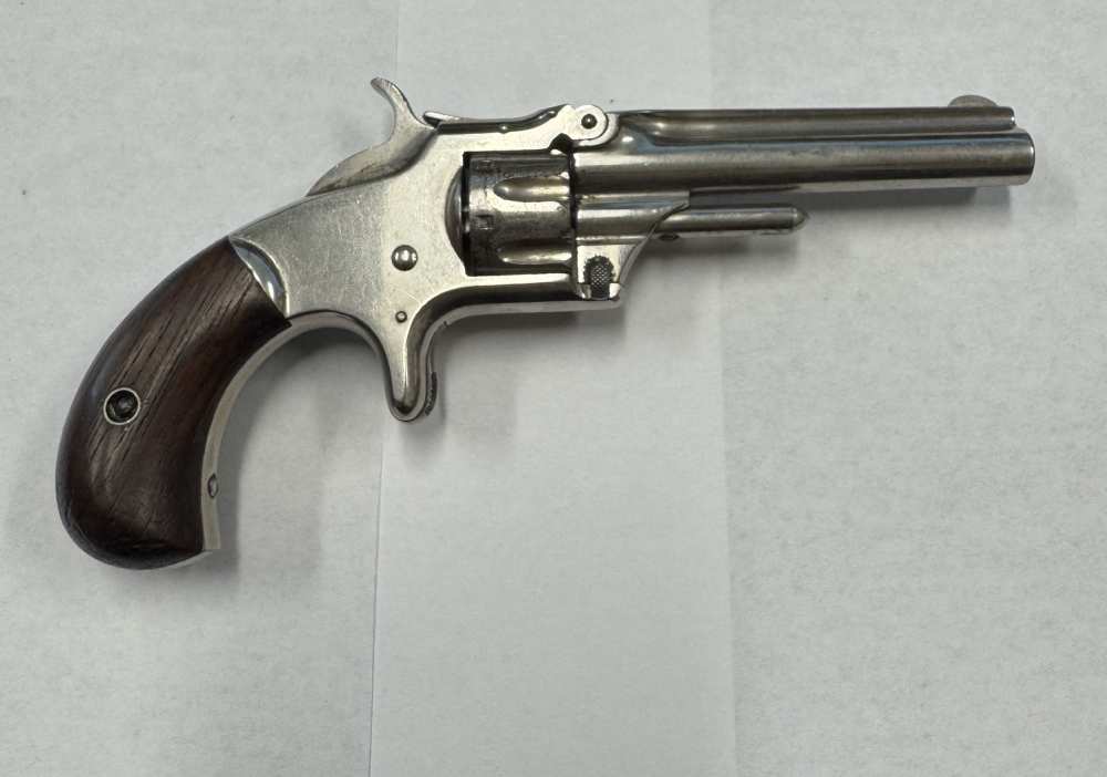 Smith & Wesson No. 1 Third Issue 22 RF Antique Revolver-img-9