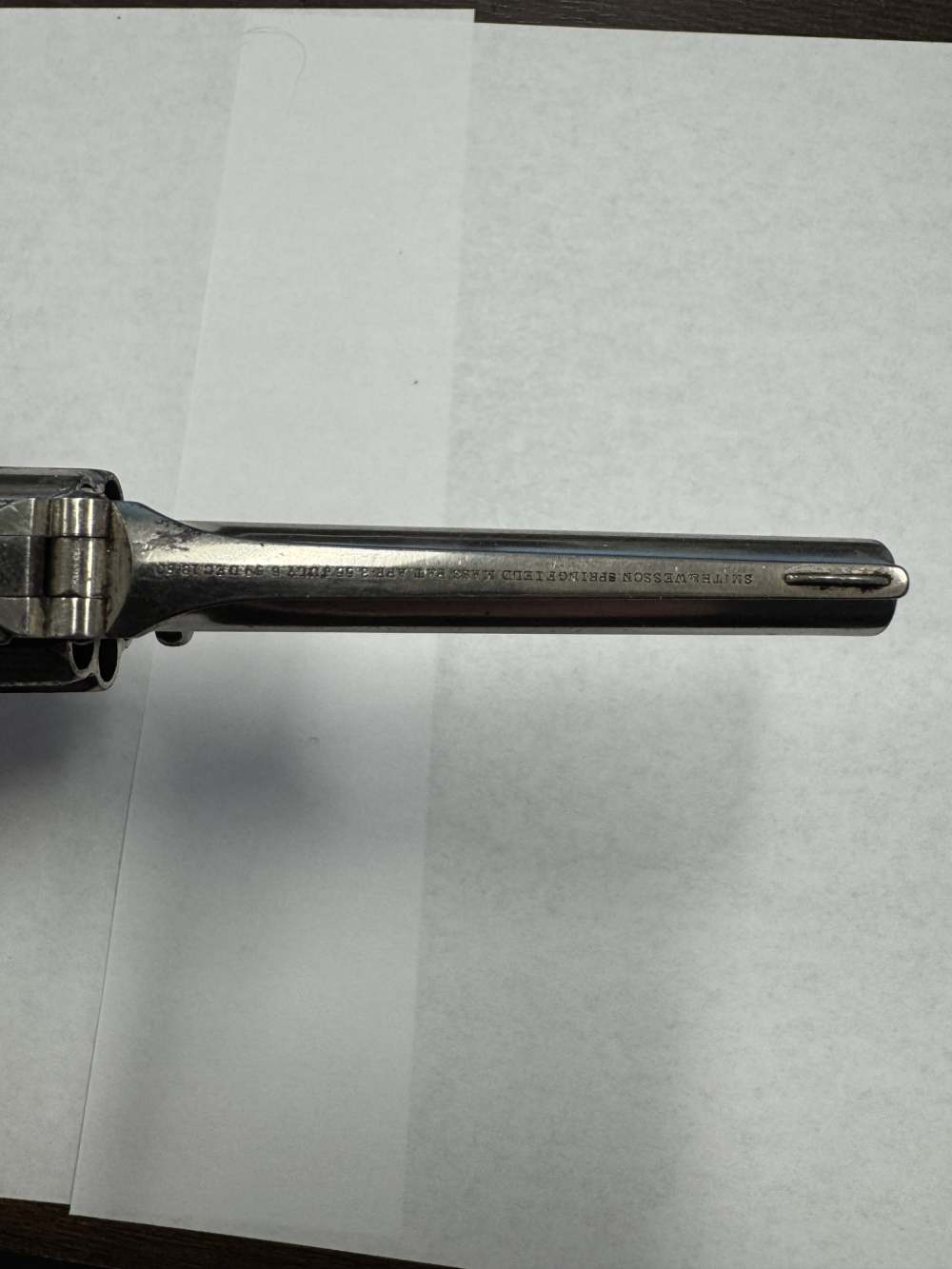 Smith & Wesson No. 1 Third Issue 22 RF Antique Revolver-img-4