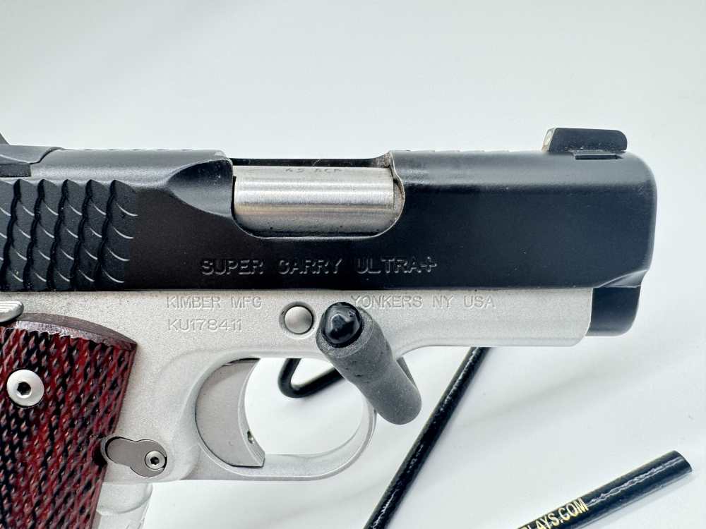 Kimber Super Carry Ultra+ Pistol 45 ACP Very Nice!-img-5