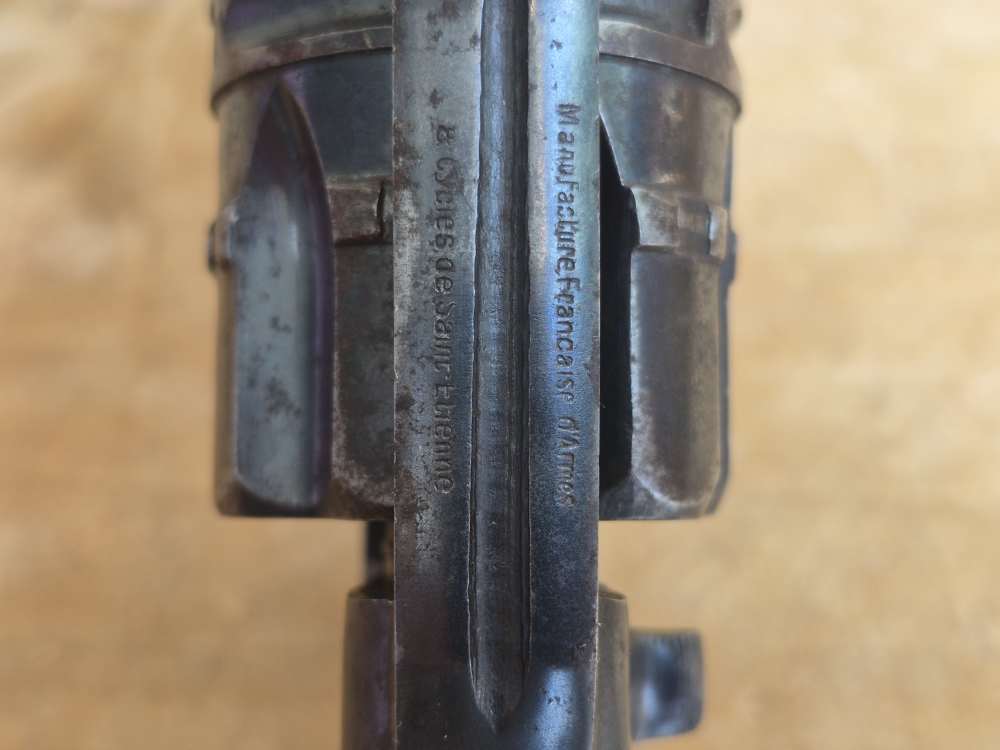 French MLE 1892 Revolver 8mm Lebel MAS WWI Sidearm-img-22