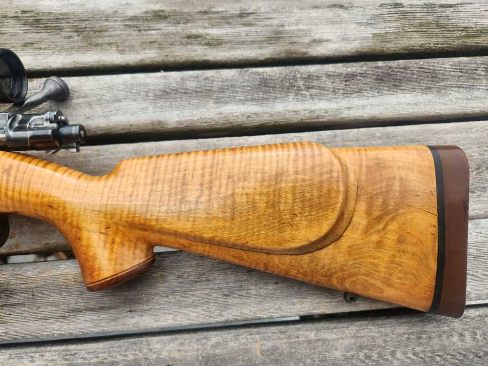 Custom Special GERMAN Mauser 33/40 Alpine Mountain .244 / 6mm TIGER STRIPE -img-10