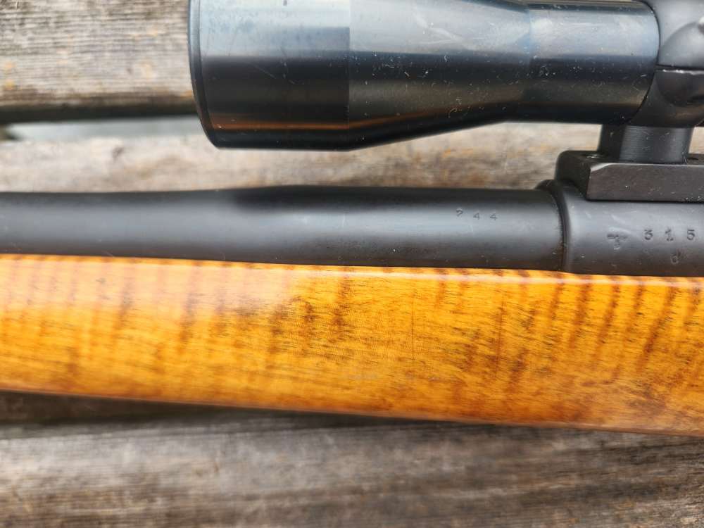 Custom Special GERMAN Mauser 33/40 Alpine Mountain .244 / 6mm TIGER STRIPE -img-4