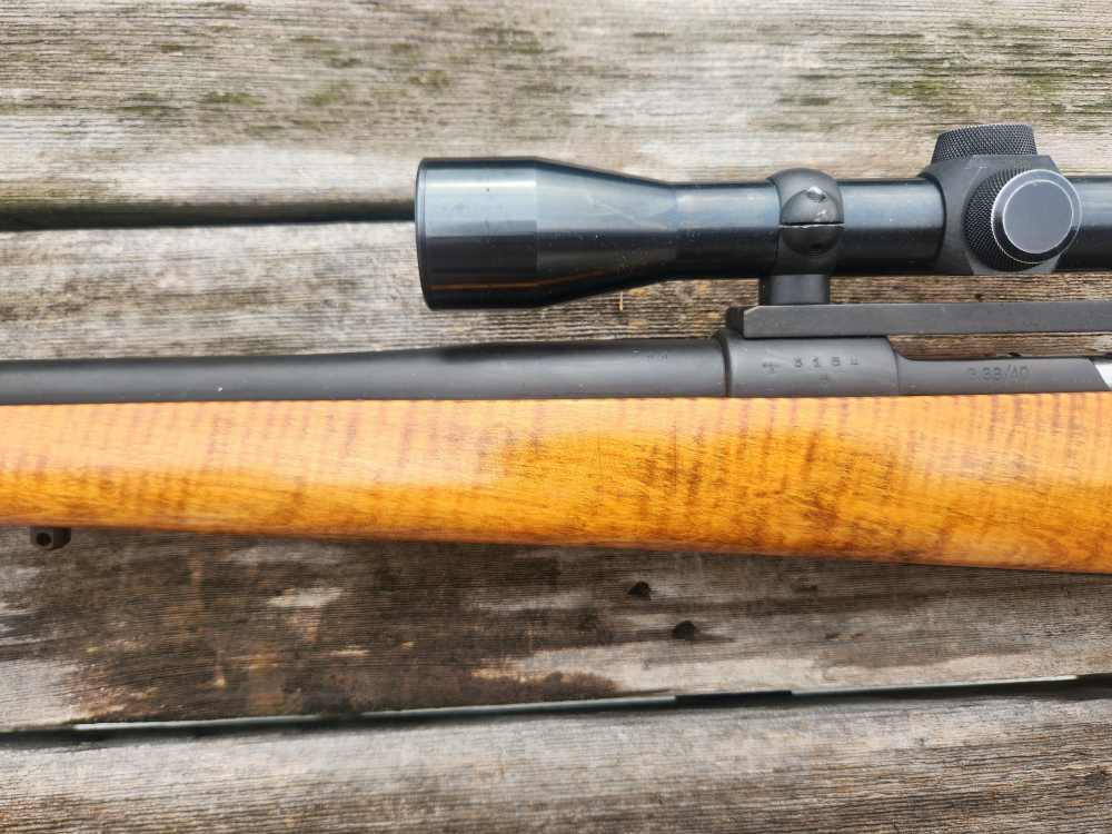 Custom Special GERMAN Mauser 33/40 Alpine Mountain .244 / 6mm TIGER STRIPE -img-8