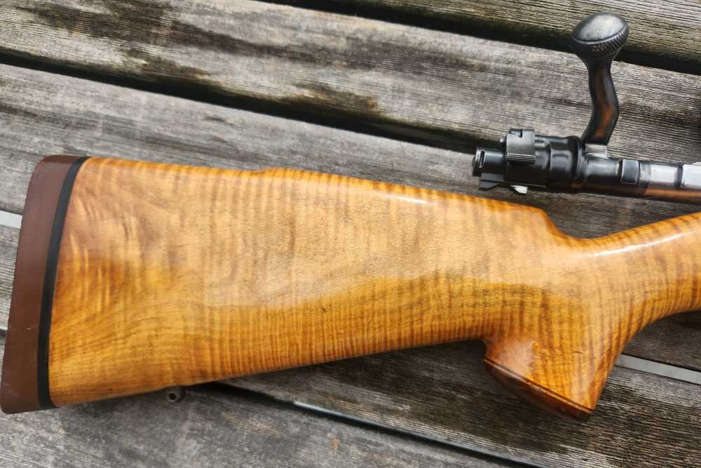 Custom Special GERMAN Mauser 33/40 Alpine Mountain .244 / 6mm TIGER STRIPE -img-16