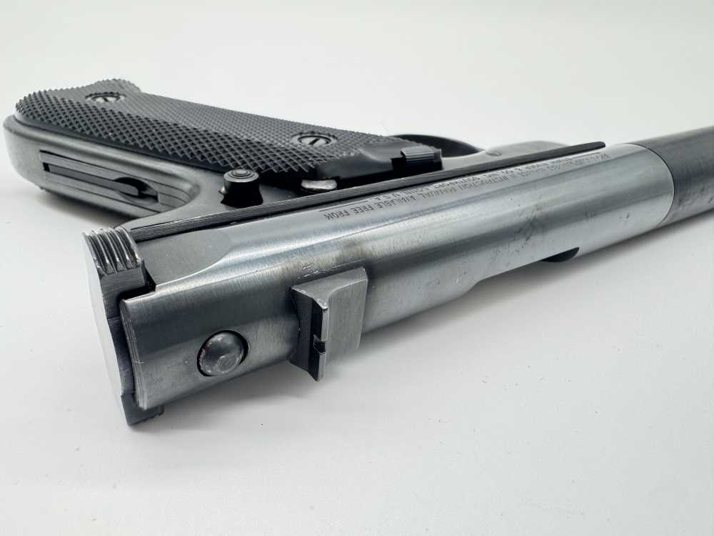 Ruger Mark II 22 Cal Pistol with Fleming Class III/NFA Silencer Very Nice!-img-14