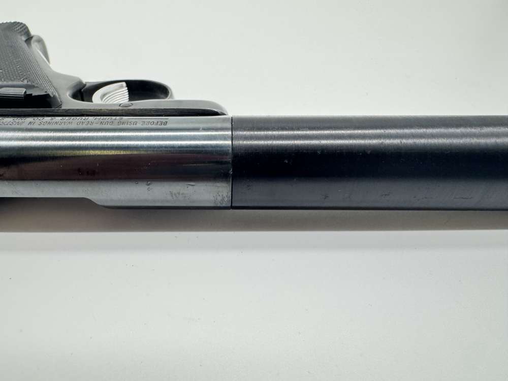 Ruger Mark II 22 Cal Pistol with Fleming Class III/NFA Silencer Very Nice!-img-16