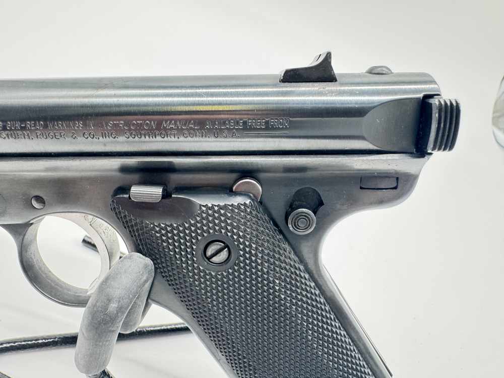 Ruger Mark II 22 Cal Pistol with Fleming Class III/NFA Silencer Very Nice!-img-10