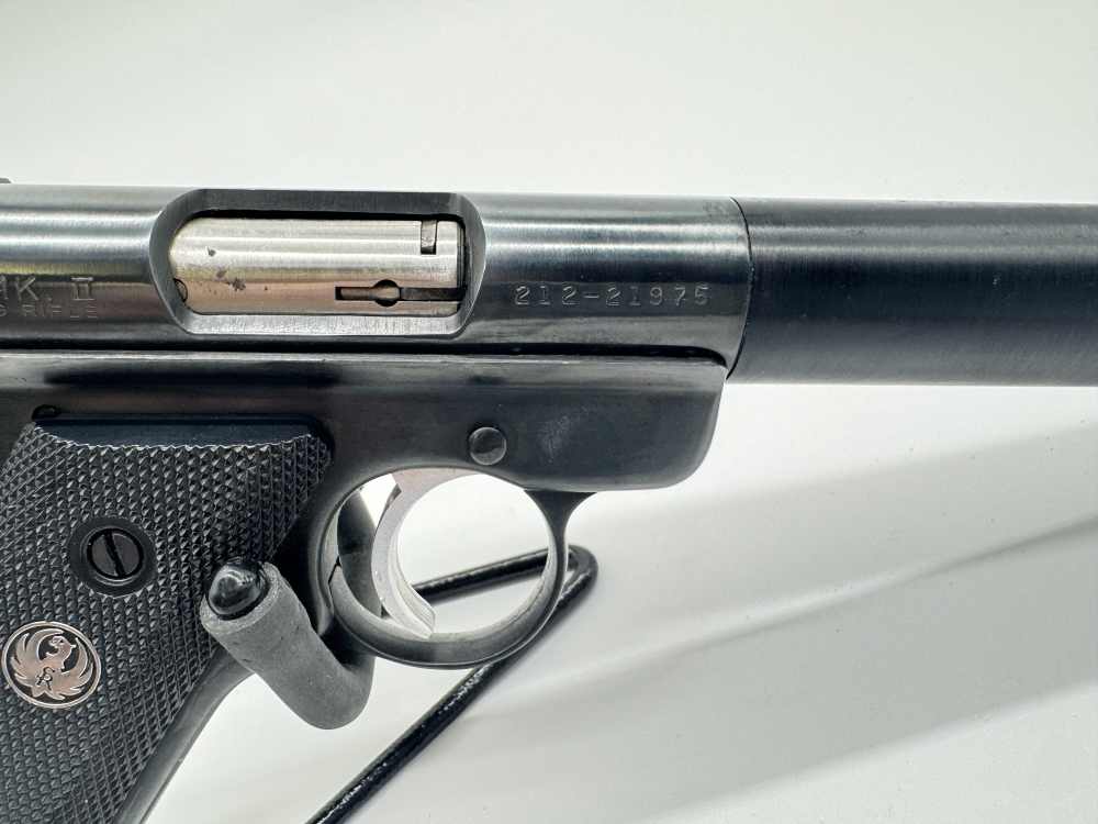 Ruger Mark II 22 Cal Pistol with Fleming Class III/NFA Silencer Very Nice!-img-3
