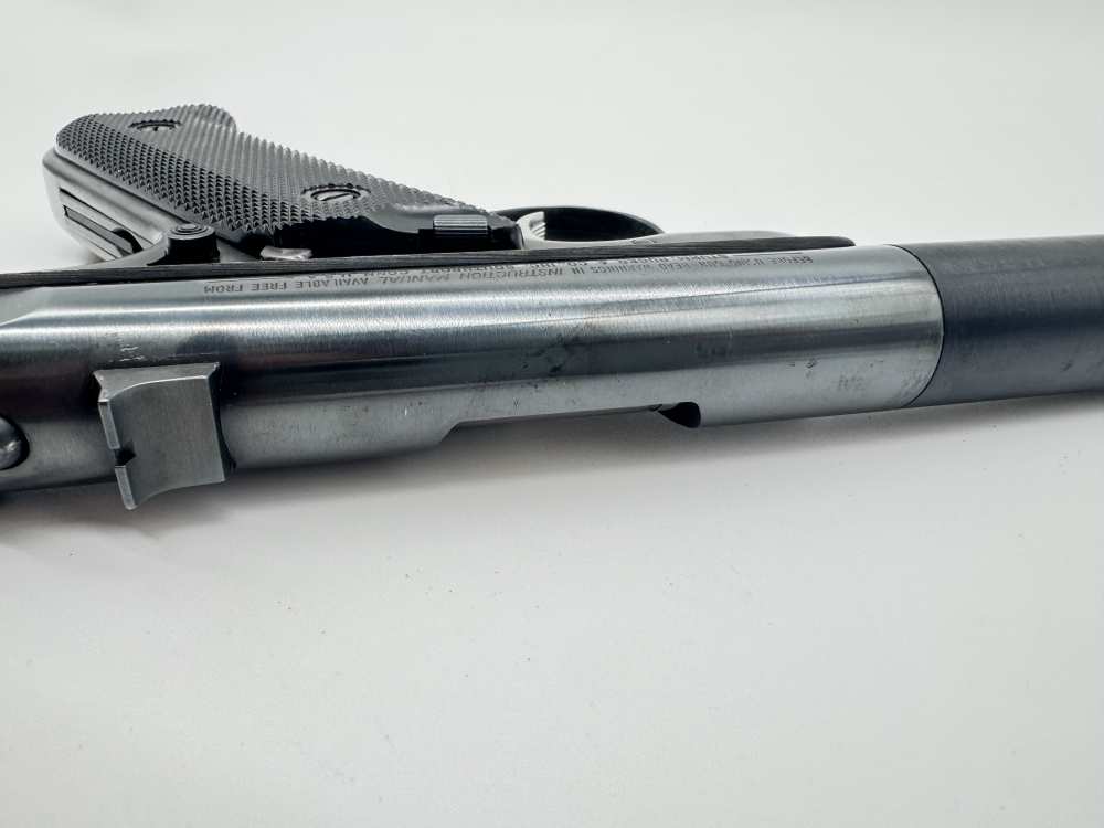 Ruger Mark II 22 Cal Pistol with Fleming Class III/NFA Silencer Very Nice!-img-15