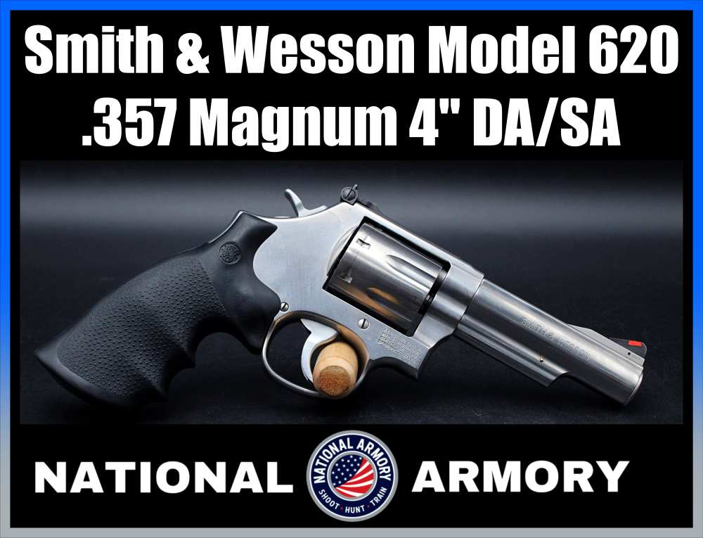 Smith & Wesson Model 620 .357 Mag 4" BBL S&W-img-0