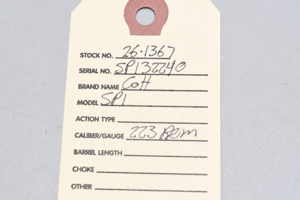 Nice Early 1980's Colt SP1 AR-15 AR15 Semi Auto Rifle 20" 223 Rem-img-1
