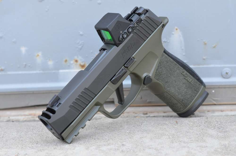 Sig Sauer P365 X-Macro Comp w/Romeo Xcompact X-Werks OD Green New-img-0