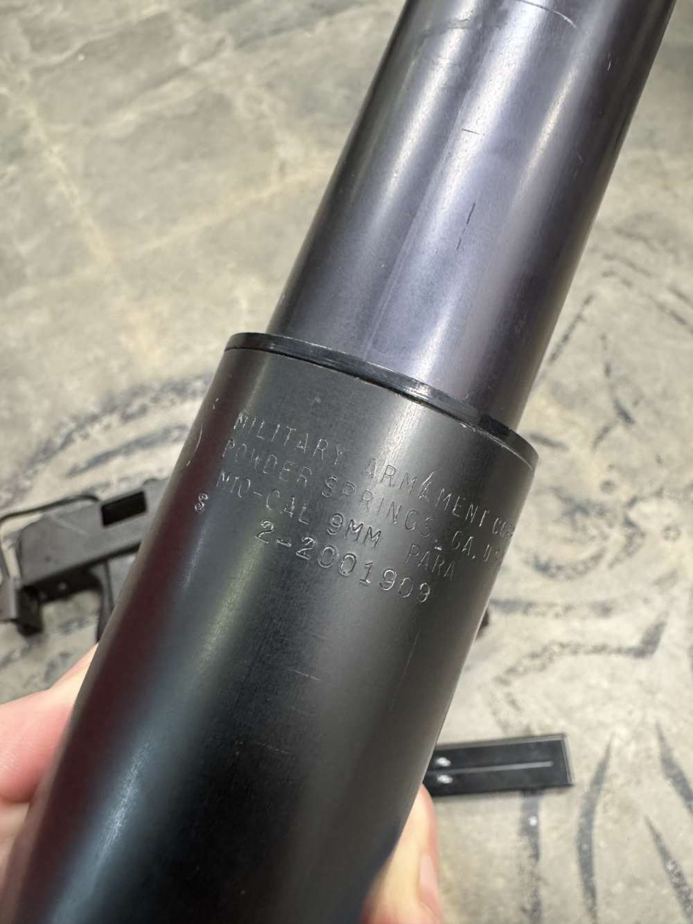 Transferable Cobray Mac 10 Ingram Machine Gun 9mm w/ 2 stage suppressor-img-8