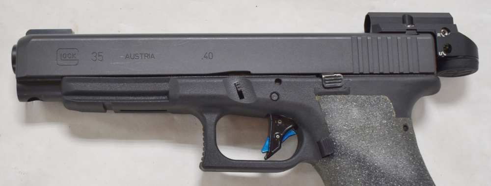 Glock 35 Gen 3 .40 S&W Long Slide UPGRADED LEUPOLD DELTAPOINT PENNY SALE-img-1